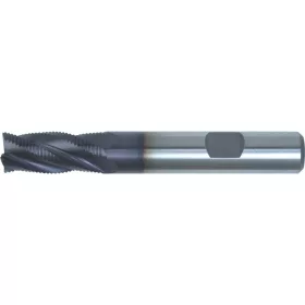   Swiss 6.0 weldon-száras HSS-Co8% finom fogazású nagyolómaró TiAlN bevonattal