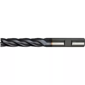   Swiss 8.0 hosszú weldon-száras HSS-Co8% finom fogazású nagyolómaró TiCN bevonattal