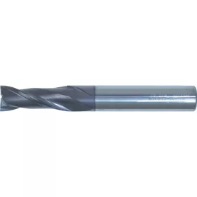   Swiss 3.0mm hosszú kétélű hengeres szárú keményfém hosszlyukmaró Q bevonattal