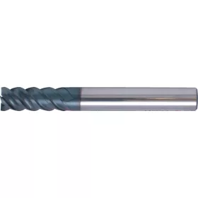   Swiss 16.0mm hosszú 52 fokos négyélű hengeres szárú keményfém ujjmaró Q bevonattal