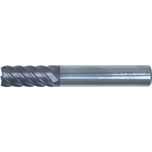 Swiss 6.0mm hengeres szárú nagy spirálemelkedési szögű (45°) keményfém ujjmaró Q bevonattal