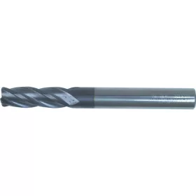   Swiss 6x0.5mm négyélű hengeres szárú lekerekített sarkú keményfém ujjmaró Q bevonattal