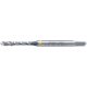 Swiss 1/8"x28 BSP sárga gyűrűs HSS-ev csavart hornyú gépi menetfúró