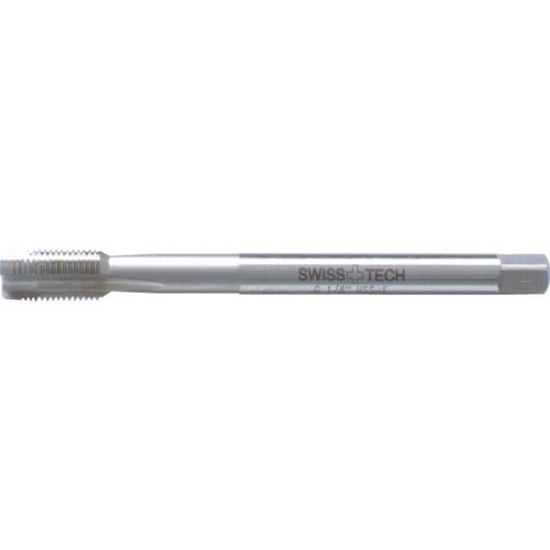 Swiss 1/4"x19 BSP kék gyűrűs HSS-ev egyenes hornyú gépi menetfúró