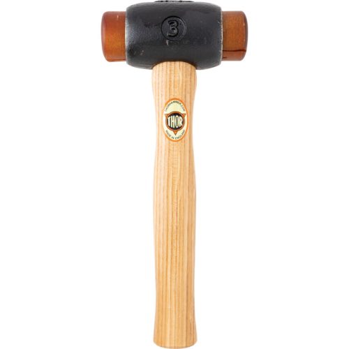 Thor 01-014 # 3 kalapács nyersbőr betétekkel 44mm