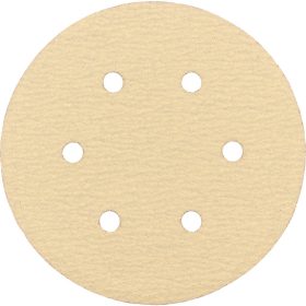 York 150mm 6 lyukú öntapadós csiszolótárcsa P60