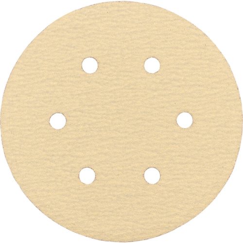 York 150mm 6 lyukú öntapadós csiszolótárcsa P60