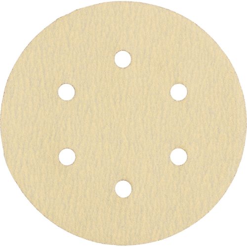 York 150mm 6 lyukú öntapadós csiszolótárcsa P120