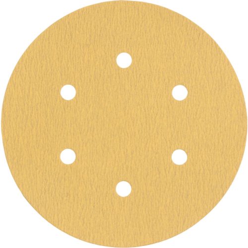York 150mm 6 lyukú öntapadós csiszolótárcsa P180
