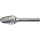 York turbómaró 6x16/6mm SF/RFB ívelt gömbvégű forgácstörő fogazással