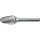 York turbómaró 10x19/6mm SF/RFB ívelt gömbvégű forgácstörő fogazással