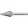 York turbómaró 12.7x22/6mm SM/SKM kúpos forgácstörő fogazással
