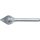 York turbómaró 9.5x8/6mm SJ/KSJ kúpos 60°-os forgácstörő fogazással
