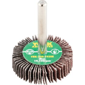 York 40x10mm/6 al-ox lamellás csapos csiszolókorong P80