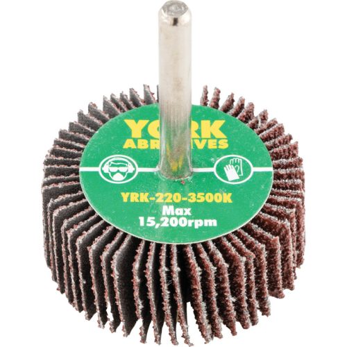 York 50x20/6mm al-ox lamellás csapos csiszolókorong P40
