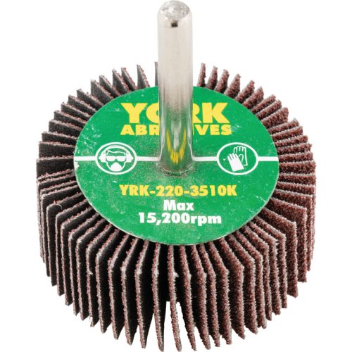 York 50x20/6mm al-ox lamellás csapos csiszolókorong P60