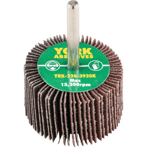 York 50x30/6mm al-ox lamellás csapos csiszolókorong P80