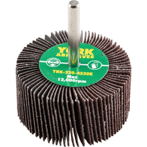 York 60x30/6mm al-ox lamellás csapos csiszolókorong P80