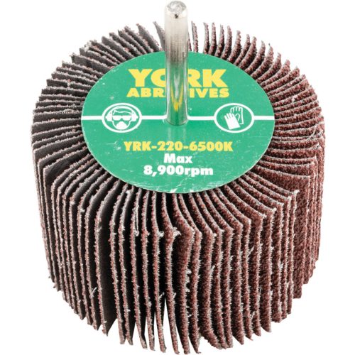 York 80x50/6mm al-ox lamellás csapos csiszolókorong P40