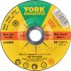 York 100x6x16 A30RBF DPC tisztítókorong, T27
