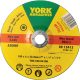 York 180x6x22.23 A30RBF DPC tisztítókorong, T27