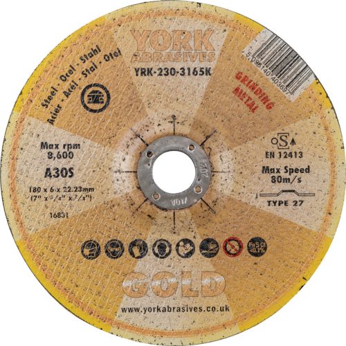York 180x6x22.23mm A30S DPC tisztítókorong