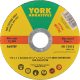 York 115x1x22.23mm A60TBF inoxvágókorong,T41