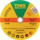 York 230x1.8x22.23mm A36SBF inox vágókorong,T41