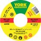 York 180x3x22 .23 A30TBF lapos vágókorong T41