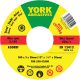York 300x3x20mm A30RBF lapos vágókorong T41