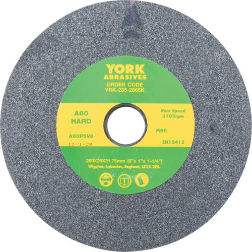 York 200x25x31.75 a60pv köszörűkorong