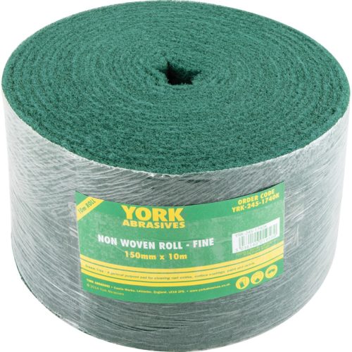 York 150mmx10m rostalapú csiszolótekercs, finom/zöld