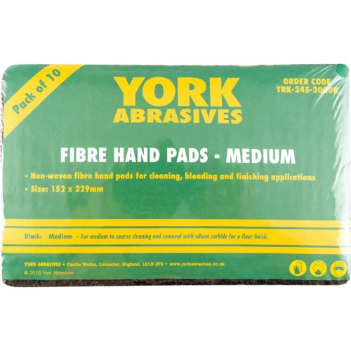 York rostalapú kézi csiszolólapok-fekete (10db/csomag)