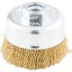 York 75mmxM14 threaded 30 SWG csapos fazék alakú réz drótkorong
