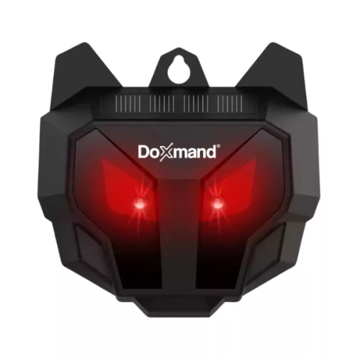 Doxmand Pirosmacska – Napelemes állatriasztó [2db]