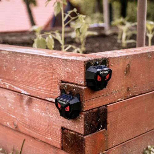 Doxmand Pirosmacska – Napelemes állatriasztó [2db]