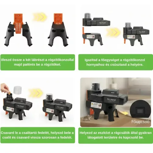 Doxmand MORTUS OneHit automata patkánycsapda