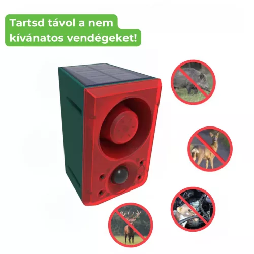 Doxmand Őrszem – állatriasztó mozgásérzékelővel és LED fénnyel