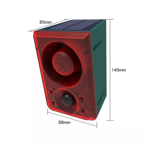 Doxmand Őrszem – állatriasztó mozgásérzékelővel és LED fénnyel