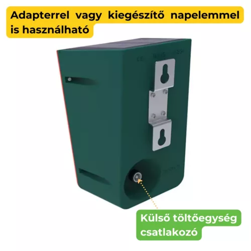 Doxmand Őrszem – állatriasztó mozgásérzékelővel és LED fénnyel