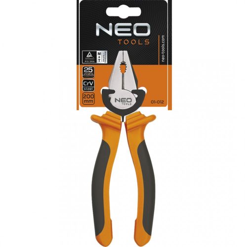 Neo Tools kombináltfogó 200mm műanyag nyéllel
