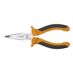 Neo Tools hosszúcsőrű fogó hajl. 160mm műanyag nyéllel
