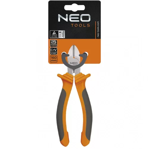 Neo Tools oldalcsípőfogó 160mm műanyag nyéllel