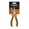 Neo Tools kerekcsőrü fogó 160mm műanyag nyéllel
