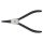 Neo Tools Zégergyűrű fogó 150mm, külső, egyenes, CrMo, 10 - 25mm, csúcs diameter 1,5 - 2,0mm