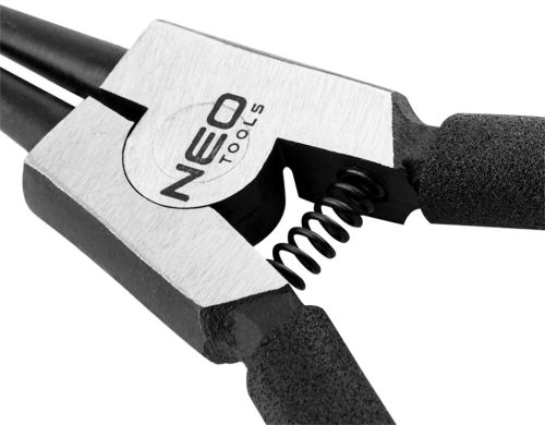 Neo Tools Zégergyűrű fogó 180mm, külső, egyenes, CrMo, 19 - 60mm, csúcs diameter 1,8 - 2,5mm