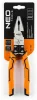 Neo Tools Kombinált fogó, multifunkciós, vezetékcsupaszító és krimpelő funkcióval, polírozott króm vanádium, 220mm