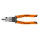 Neo Tools Oldalcsípő fogó, multifunkciós, vezetékcsupaszító és krimpelő funkcióval, polírozott króm vanádium, 220mm