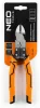 Neo Tools Oldalcsípő fogó, multifunkciós, vezetékcsupaszító és krimpelő funkcióval, polírozott króm vanádium, 220mm
