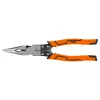 Neo Tools Hosszúcsőrű fogó, multifunkciós, vezetékcsupaszító és krimpelő funkcióval, polírozott króm vanádium, 220mm
